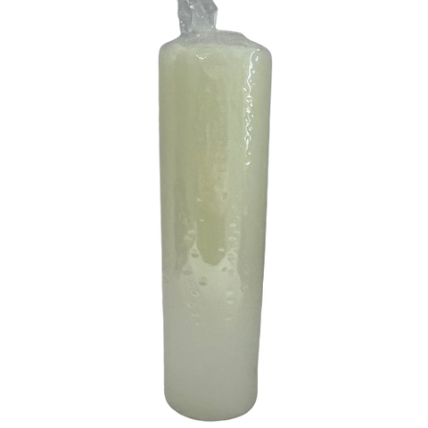 White 3 x 10 inch Pillar Candle