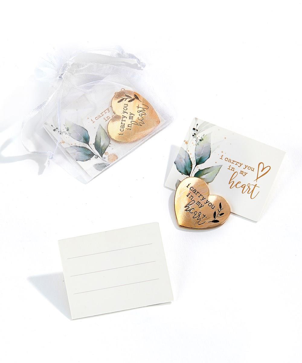 Pocket Coin " I Carry You In My Heart"