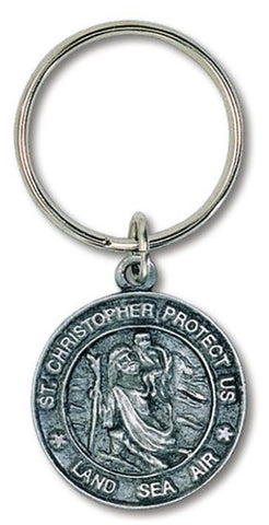 St Christopher Key Chain