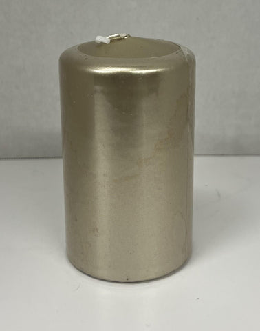 Gold Pillar Candle 2.25"x6"