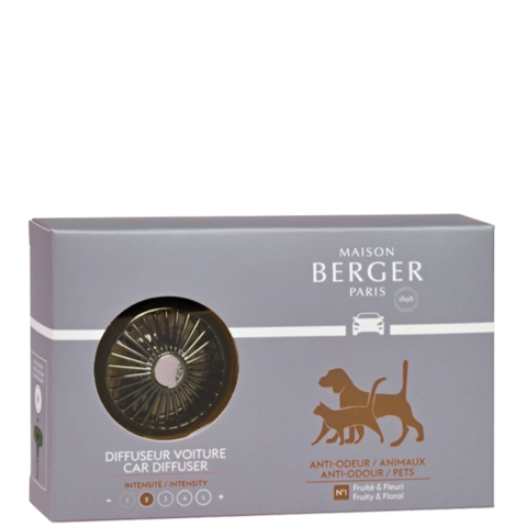 Maison Berger - Anti-Odor Pet Care Car Diffuser Kit