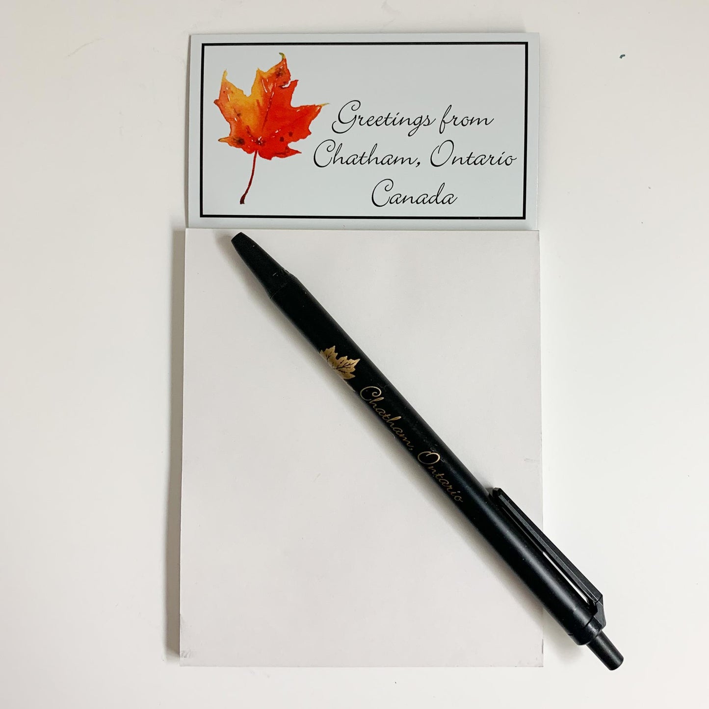 Chatham Souvenir Note Pad & Pen