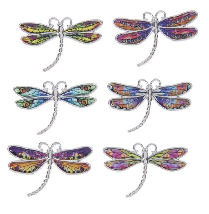 Enjoy Each Moment Dragonfly Charm