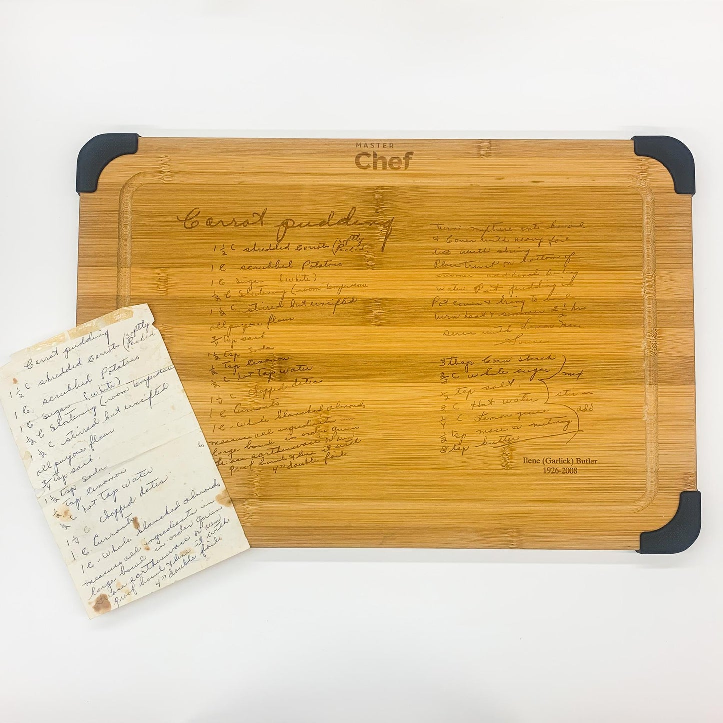 Heirloom Recipe Cutting Board