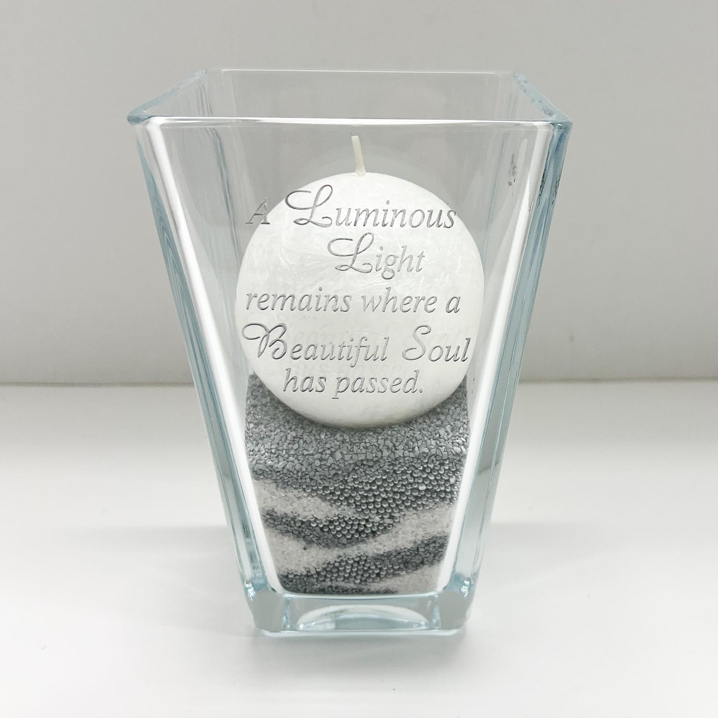 Small Square Candle Arrangement * Custom Engraved