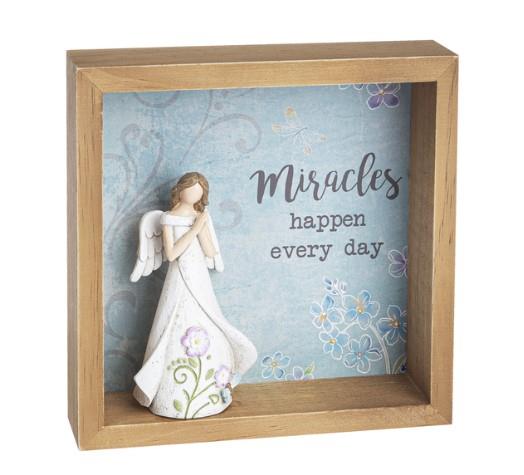 Angel Wall Plaque - Miracles