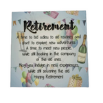 Retirement Plaque LED