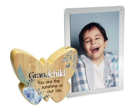 Grandchild Butterfly Photo Frame