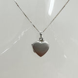 Silver Heart Locket