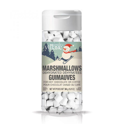 Mini Dehydrated "Snowman Poop" Marshmallows