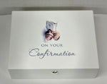 White Keepsake Box - Confirmation