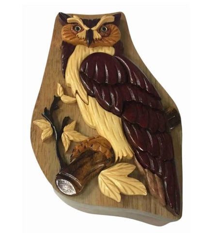 Puzzle Box - Owl