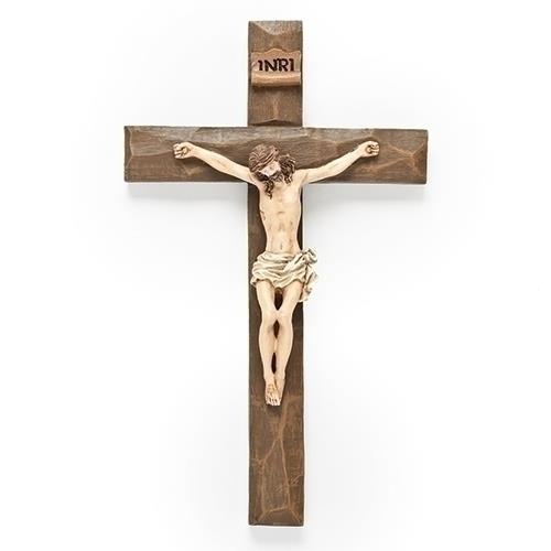 Beveled Wall Crucifix