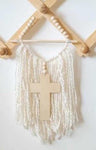 Macrame Cross Wall Hanging