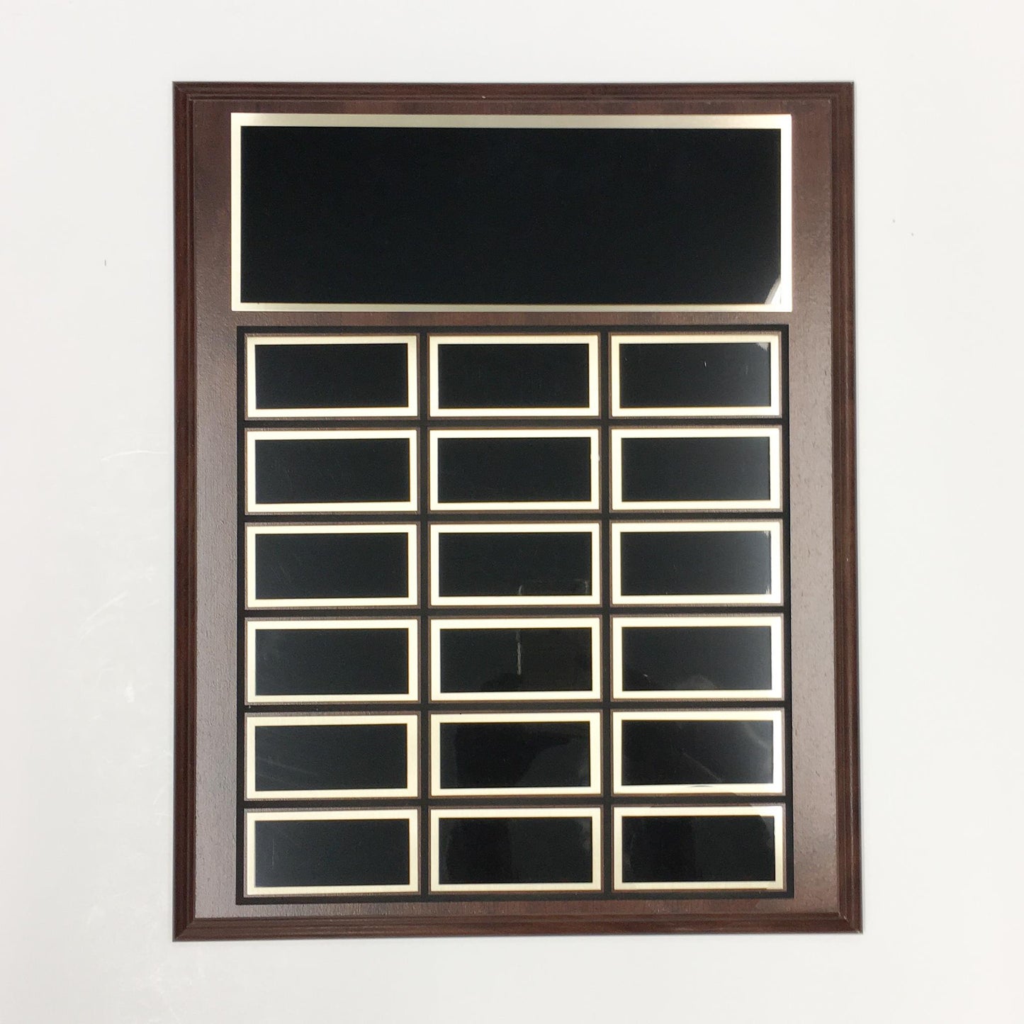 18 year Annual Plaque