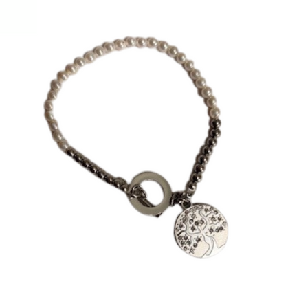 Earth Angel Shell Pearl Bracelet