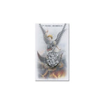 St Michael Police Pewter Necklace