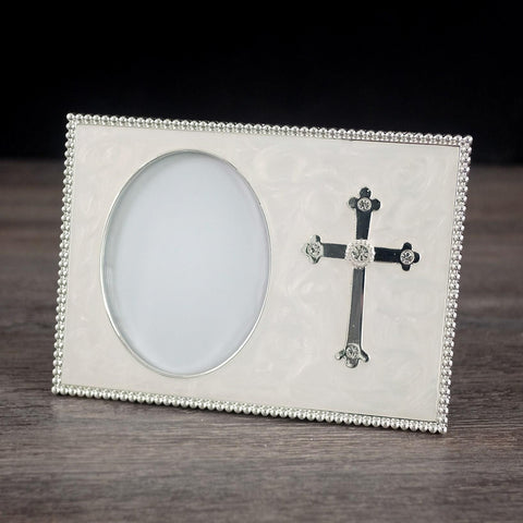 Ivory Frame w Cross