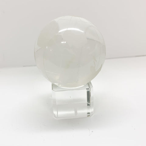 Crystal Globe on Crystal Base