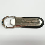 65th Birthday Bottle Opener