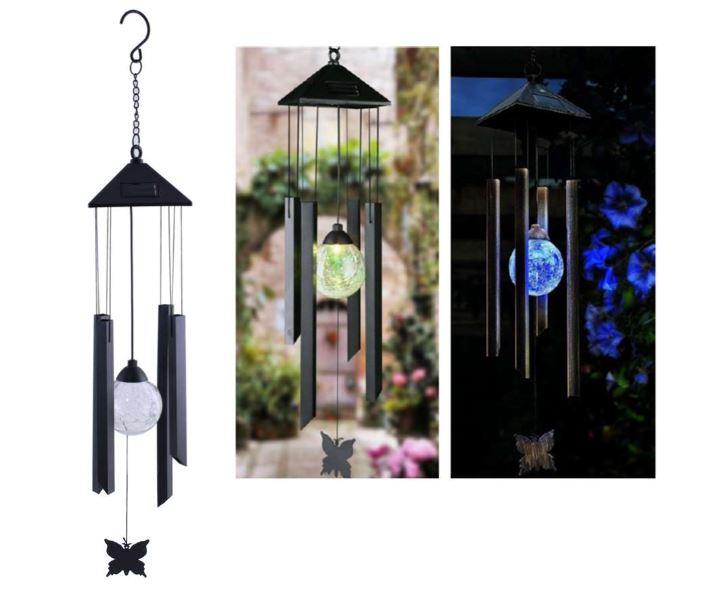 Solar Tuned Winchime Butterfly