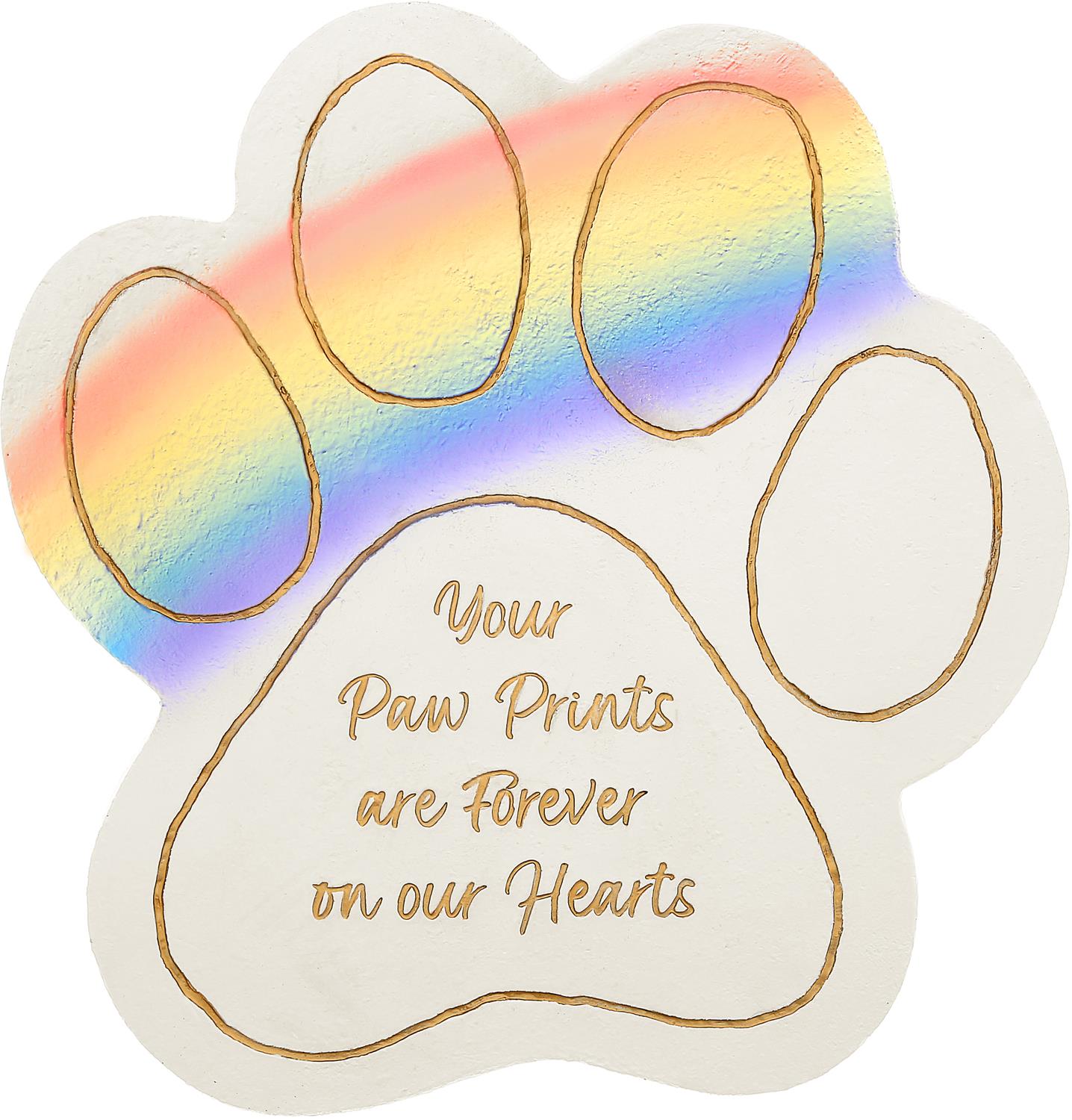 Paw Print Stepping Stone