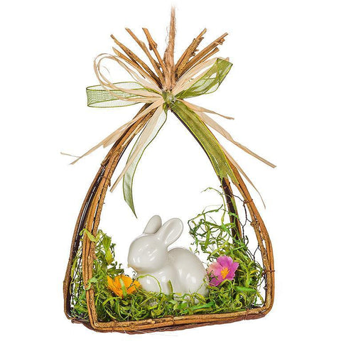 Rabbit In Basket 7"