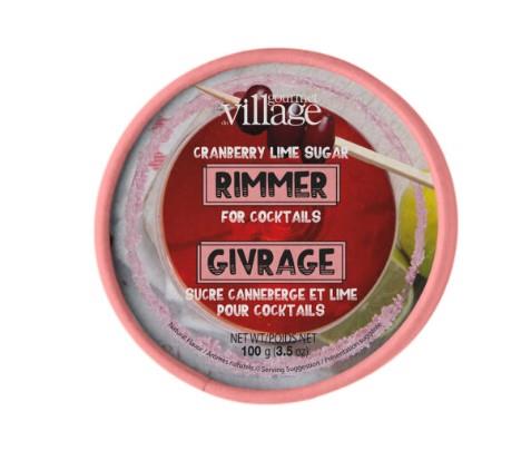 Cranberry Lime Sugar Rimmer