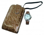 Bronze Watch and Phone Case