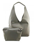 Grey 2 Piece Purse Set