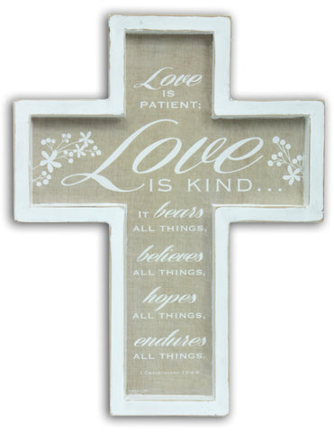 Love is Patient Wall Cross