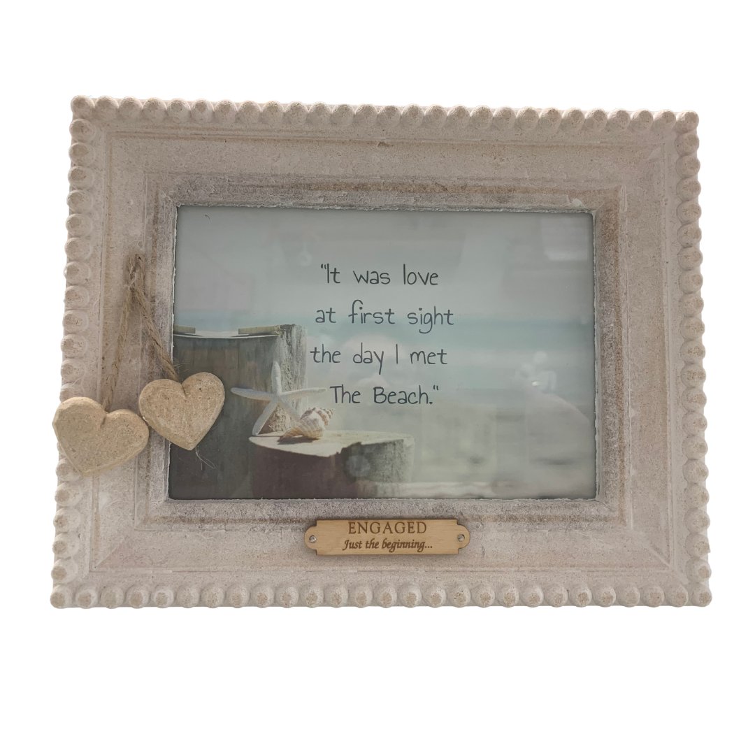Beach Engagement Frame