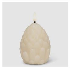 Pinecone LED Candle