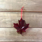 Red Maple Leaf Sun Catcher