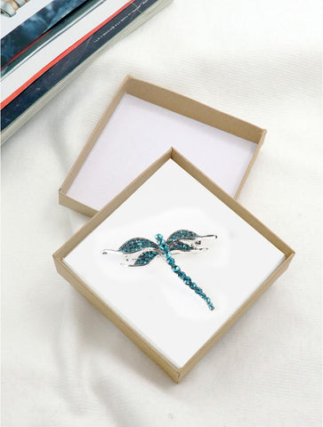 Turquoise Dragonfly Brooch