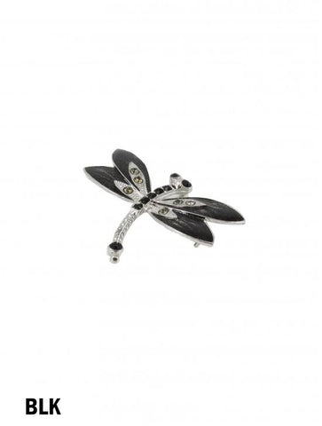 Black Dragonfly Brooch