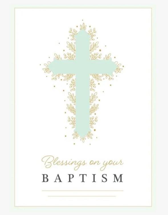 Card - Baptism