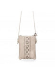 Crossbody Sand Purse with Studs