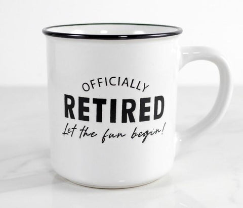 Retirement Mug- Let the Fun Begin