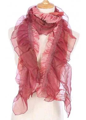 Shimmer Red Scarf