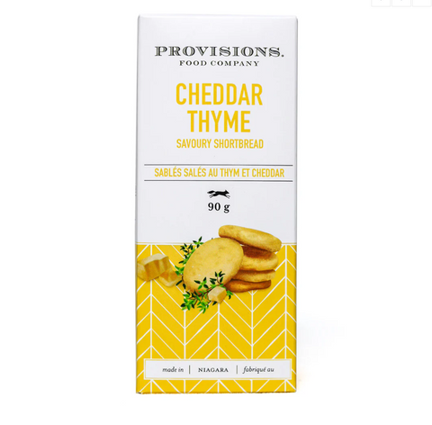 Cheddar & Thyme Shortbread