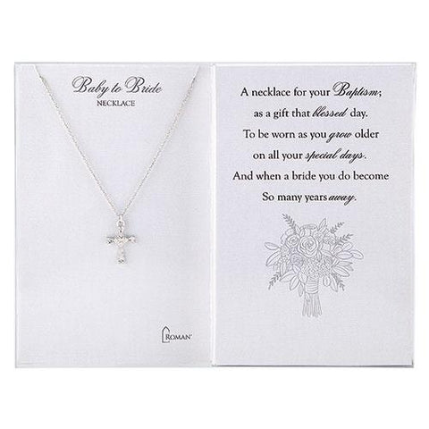 Baby to Bride Cross Neckalce
Baby to Bride Cross Neckalce
Baby to Bride Cross Necklace