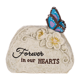 Butterfly Stone with Sentiment