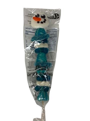 Snowman Candy Kabob