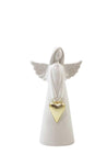 Small Ceramic Angel with Gold Heart
Ceramic Angel With Gold Heart