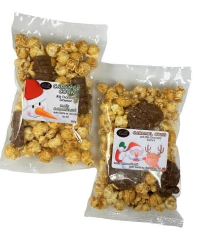 -Kettle Corn with Milk 
Caramel Corn with Chocolate Santa -Kettle Corn with Milk 
Caramel Corn with Chocolate Santa