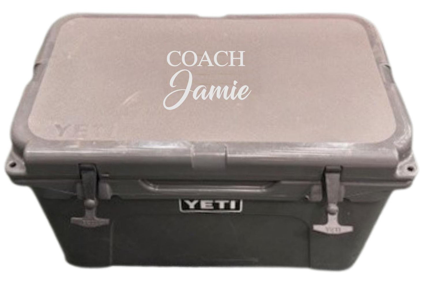 Yeti Cooler Engraving