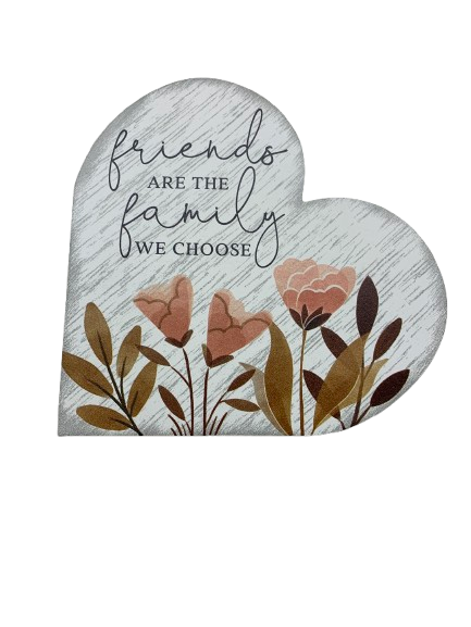 Friends Heart Plaque