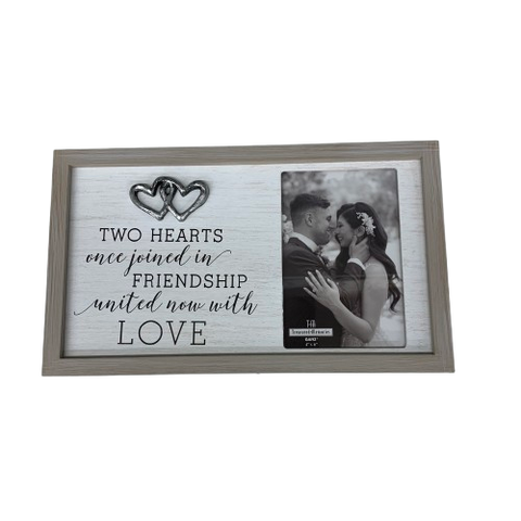 Two Hearts Wedding Frame