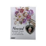 Memorial Bouquet Heart Frame Clip